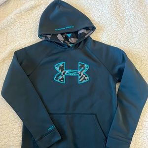 Youth Under Armour hoodie, size large, great used condition